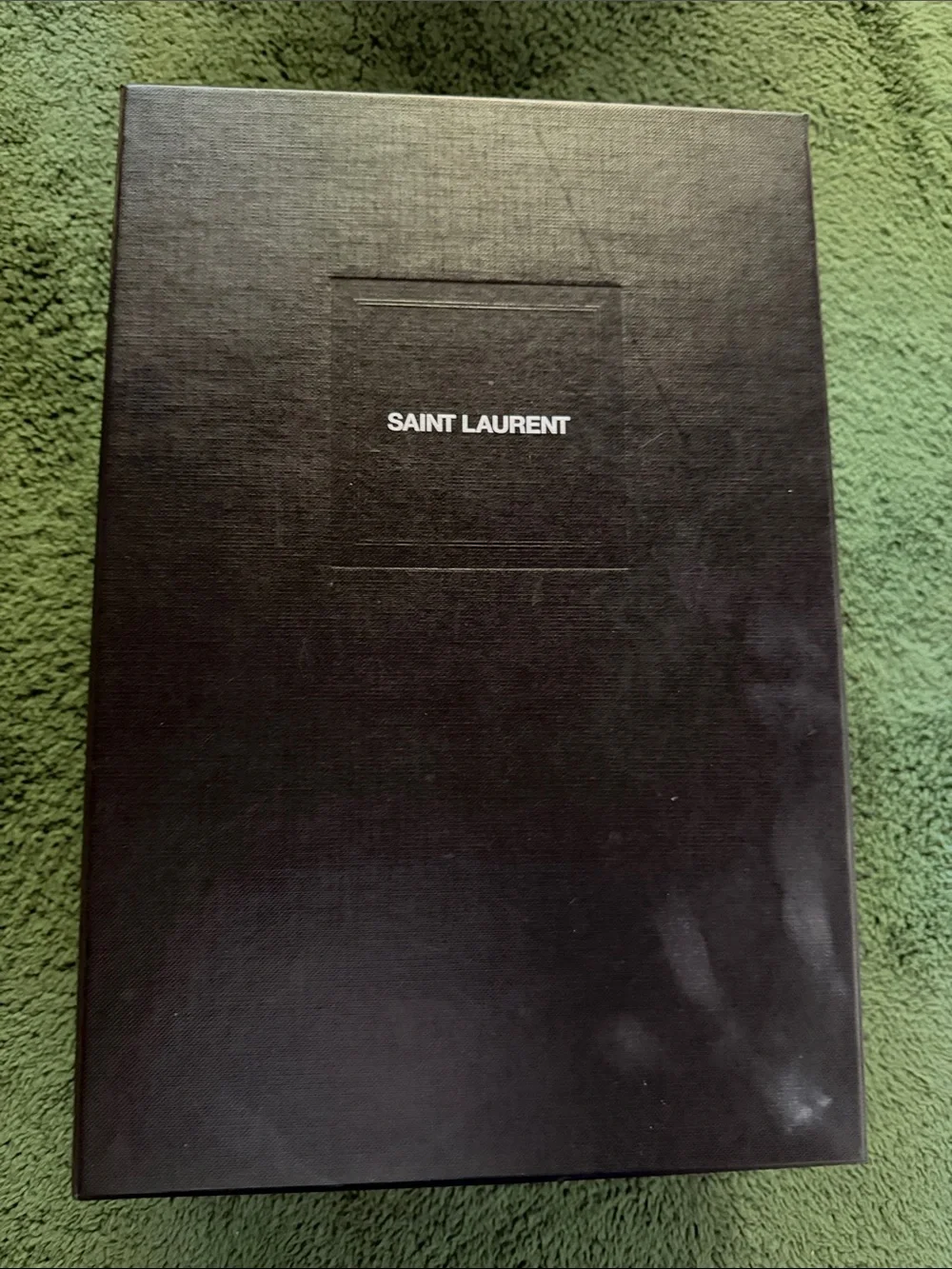 Saint Laurent Black Box with White Logo